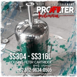 Housing Cartridge Filter SS304 SS316L Indonesia  medium